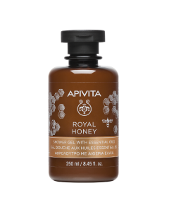 Gel de dus miere Royal Honey, 250 ml, Apivita