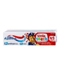 Pasta de dinti pentru copii, Little Teeth, 0-5 ani, Aquafresh