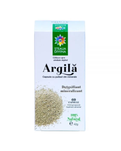 Steaua Divina Argila, 60 capsule