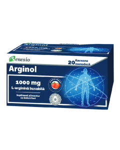 Arginol, 20 flacoane monodoza, Benesio