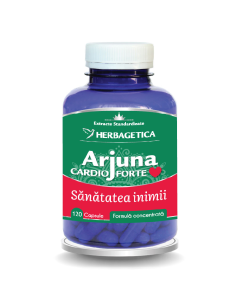 Arjuna Cardio Forte, 120 capsule, Herbagetica