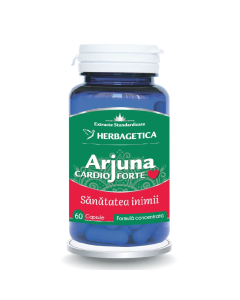Arjuna Cardio Forte, 60 capsule, Herbagetica