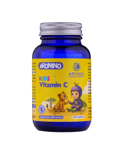 Kids Vitamina C, Aronino, 60 tablete masticabile, Aronia Charlottenburg