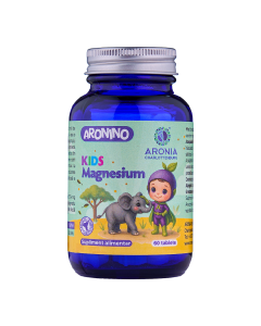 Kids Magnesium, Aronino, 60 tablete masticabile, Aronia Charlottenburg