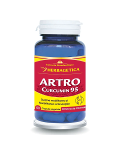Artro + Curcumin 95, 60 capsule, Herbagetica