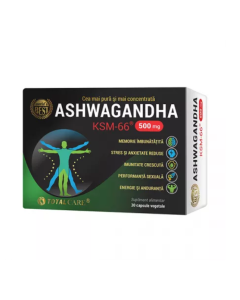 Ashwagandha KSM-66, 30 capsule, Cosmo Pharm