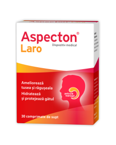 Aspecton Laro, 30 comprimate de supt, Zdrovit