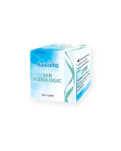 Ser fiziologic 0.9%, 20 unidoze*5ml, Assista