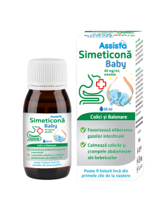 Simeticona Baby Emulsie, 50 ml, Assista 