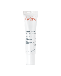 Crema de ochi cu tripla actiune Hyaluron Activ B3, 15 ml, Avene