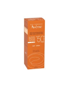 Lapte protector adulti pentru piele sensibila SPF50+, 100 ml, Avene