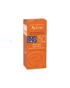 Fluid pentru protectie solara cu SPF 50+ SPORT, 100 ml, Avene