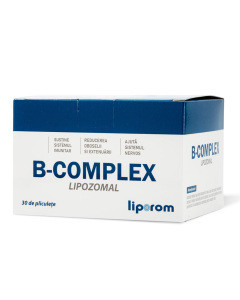 B-Complex Lipozomal, 30 plicuri, Liporom