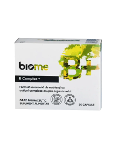 B Complex+, 30 capsule, Biome