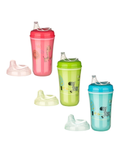 Pahar izotermic, 6luni+, diverse culori, 1 bucata, 250 ml, Baby Nova