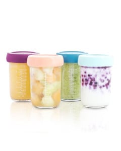 Babymoov Set 4 boluri din sticla, 220ml
