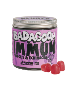 Immun Echinacea si Propolis, 60 jeleuri gumate, Badagoom 