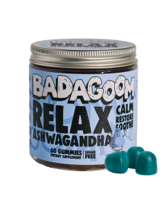 Relax Ashwagandha, 60 drajeuri gumate, Badagoom 