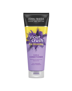 Balsam cu pigmenti violet pentru par blond Violet Crush, 250 ml, John Frieda