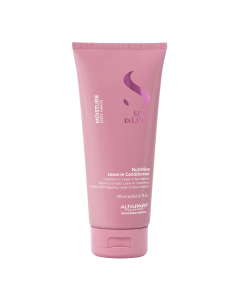 Balsam de hidratare fara clatire Semi di Lino Moisture Nutritiv Leave-in Conditioner, 200 ml, Alfaparf 