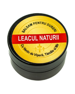 Balsam cu venin de vipera, tamaie si mir Leacul Naturii, 25 g, Viper Cosmetics