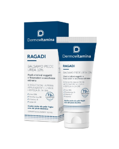 Balsam pentru picioare cu 10% uree Ragadi, 75 ml, Dermovitamina
