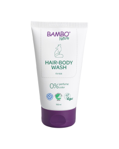 Gel pentru spalare corp si par 2in1, 150 ml, Bambo Nature