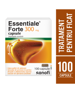 Essentiale Forte, 300 mg, 100 capsule, Sanofi