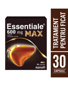 Essentiale MAX, 600 mg, 30 capsule, Sanofi