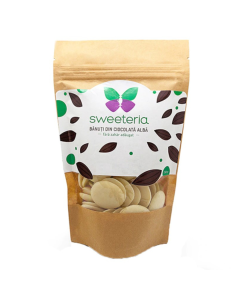 Banuti de ciocolata alba 250g, Sweeteria
