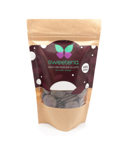 Banuti de ciocolata cu lapte, 40% cacao, 250g, Sweeteria