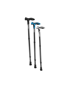 Baston reglabil cu tub de aluminiu si maner antialunecare Step Soft