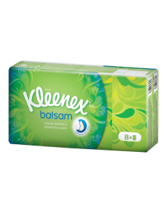 Batiste igienice Balsam, 8 pachete, Kleenex