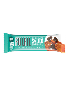 Batoan proteic ciocolata si caramel sarat, 55g, Fulfil Nutrition