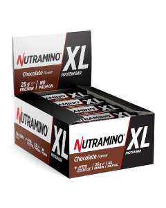 Batoane proteice XL Chocolate, 16 bucati, Nutramino 