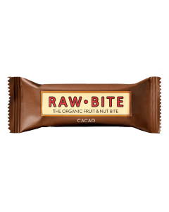 Baton fara gluten, raw cacao bio, 50 g, Raw Bite