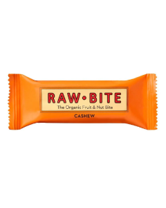 Baton fara gluten, Cashew bio, 50 g, Raw Bite