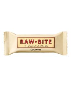 Baton fara gluten, Coconut bio, 50 g, Raw Bite
