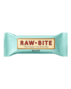 Baton fara gluten, peanut bio, 50 g, Raw Bit
