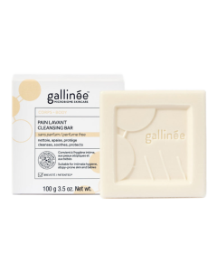 Baton curatare fata, corp Cleansing Bar, fara parfum, 100g, Gallinee