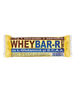 Baton proteic Wheybar-R Forte 70g, Redis