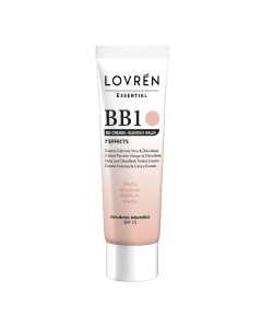 BB Cream Medium, BB1, SPF15, 25ml, Lovren