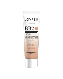 BB Cream Medium Dark, BB2, SPF15, 25ml, Lovren