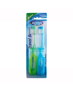 Periuta de dinti pentru voiaj, 2 bucati, Beauty Formulas 