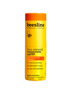 Stick de protectie solara minerala pentru fata SPF30, 16 ml, Beesline