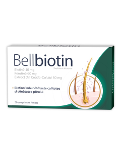 Bellbiotin, 30 comprimate 