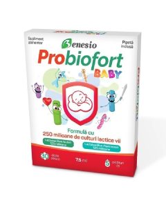 Probiofort Baby picaturi, 7,5ml, Benesio