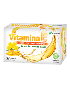 Vitamina E 400 UI, 30 capsule, Benesio 