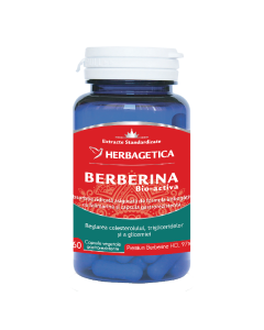Berberina Bio-activa, 60 capsule, Herbagetica