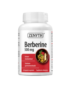 Berberine, 500 mg, 60 capsule, Zenyth